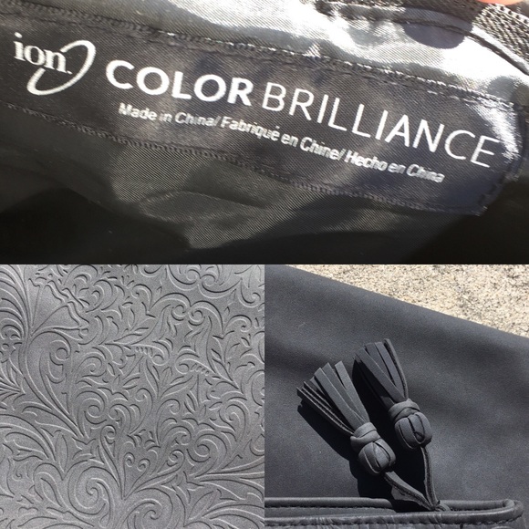 🐞 Embossed Grey Clutch - Picture 4 of 4